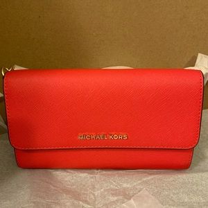 Michael Kors Leather LG Phone Crossbody